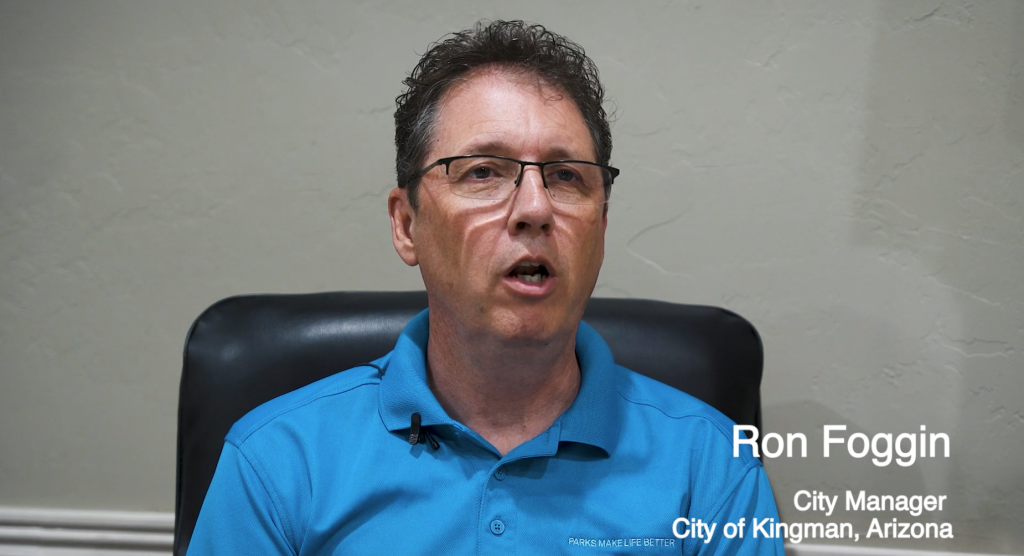 Overlooked Ron Foggin, City Manager, City of Kingman Water for Arizona
